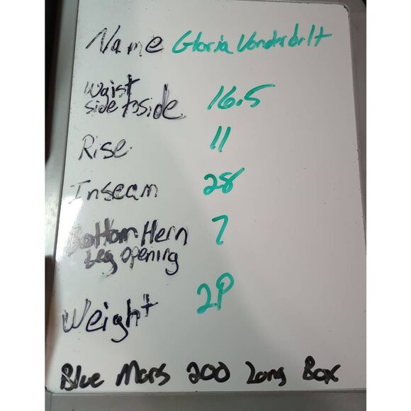 Gloria Vanderbilt Jeans Ladies 12 White Boyfriend - Picture 8 of 8